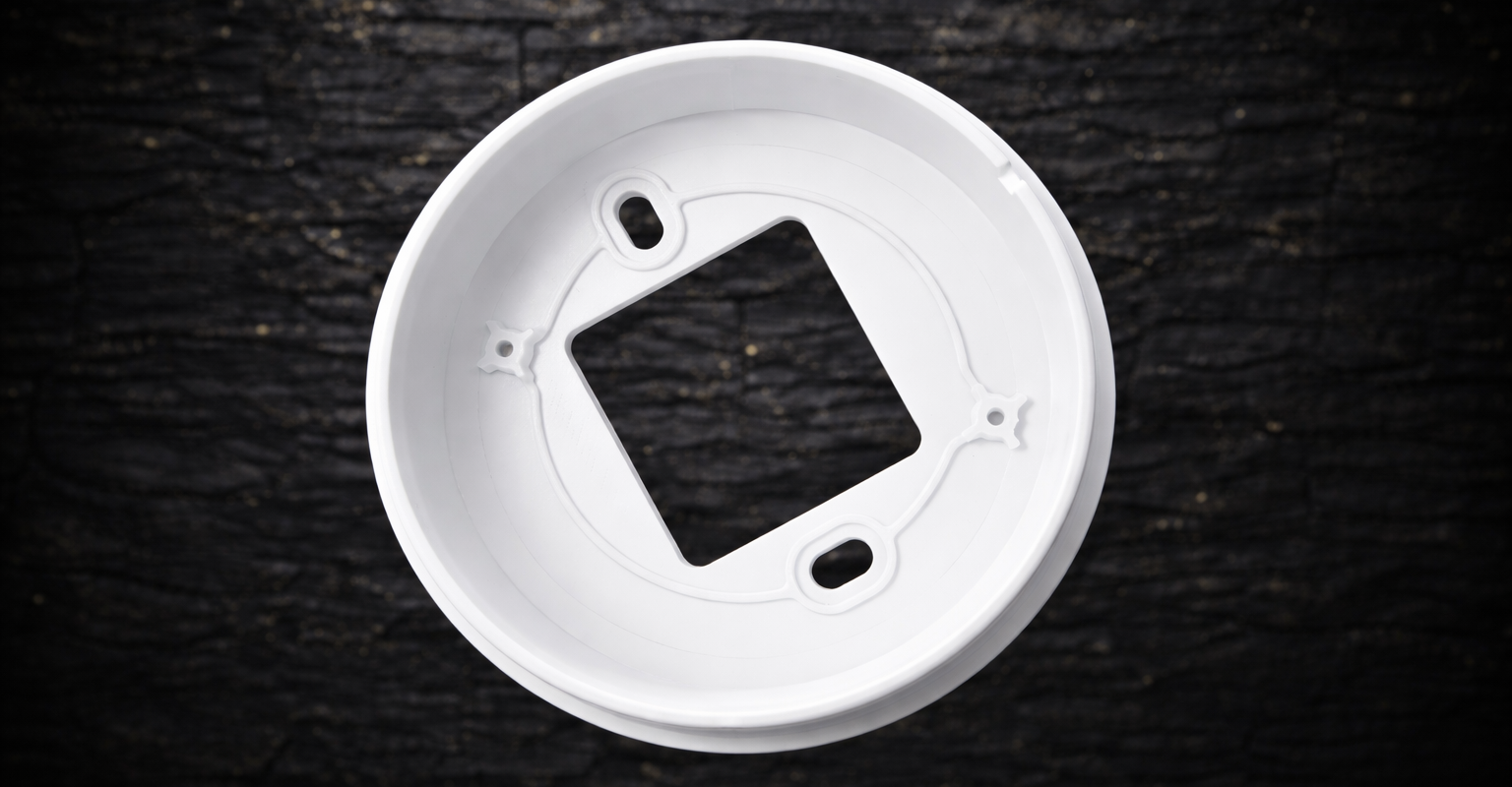 Diagram montażu EchoEye natynkowy — krok po kroku